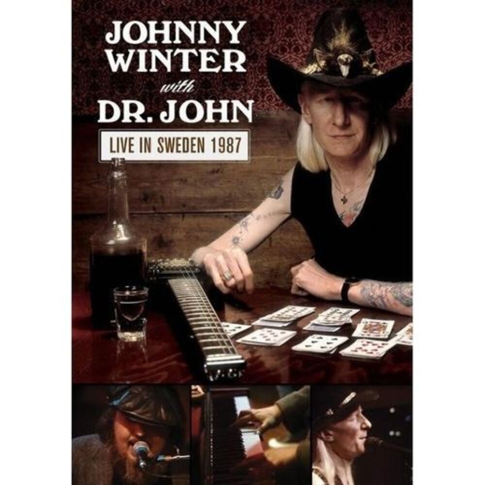 Johnny Winter - Live in Sweden 1987 Johnny Winter With Dr. John  DIGITAL VIDEO